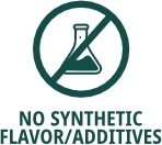 No synthetic flavours or additives