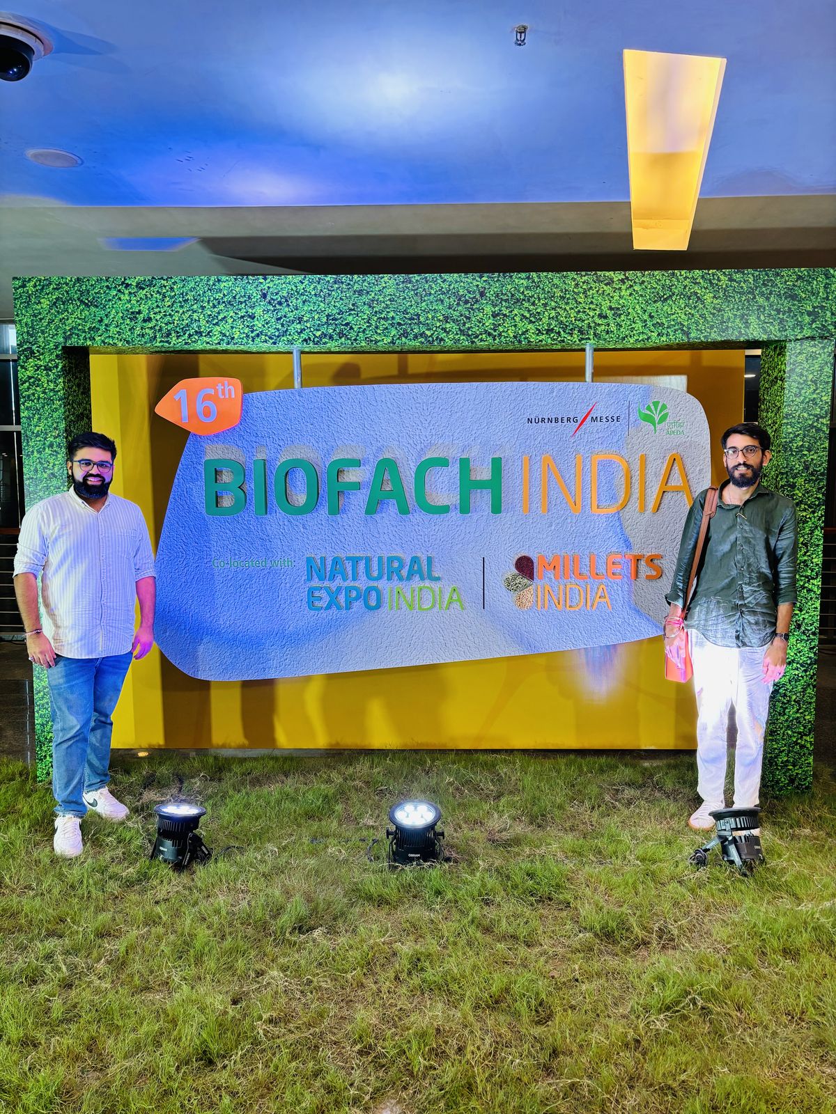 Our stand at BioFach India 2024