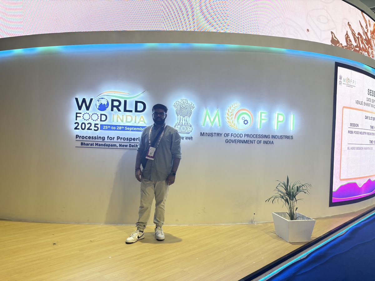 Our stand at World Food India 2025, New Delhi
